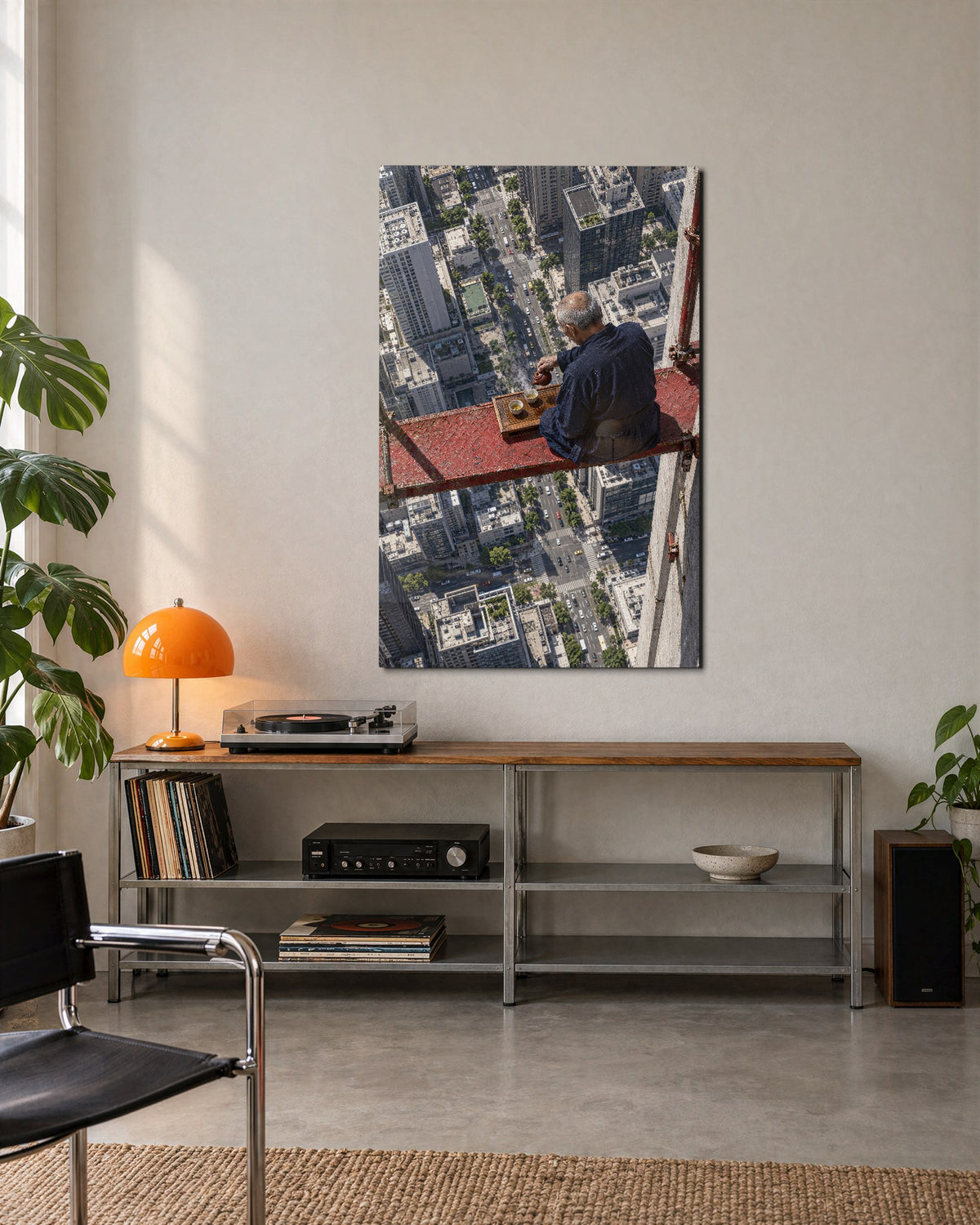 Ledge, Tray, Pot glass wall art, lifestyle view